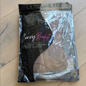 Curvy Body Post-Surgery Shapewear - Nude/Beige